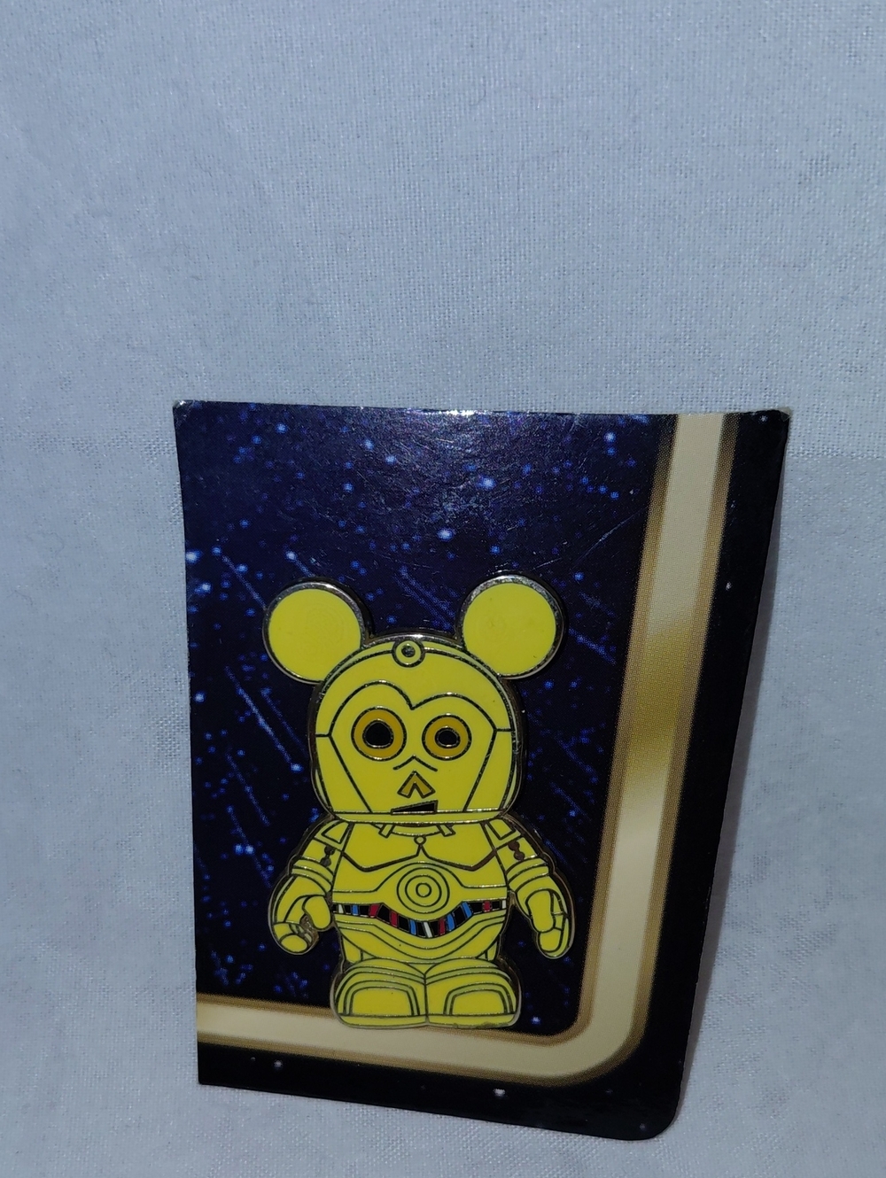 2010 Disney Booster Pin Vinylmation Series #1 Star Wars Protocol Droid C-3PO